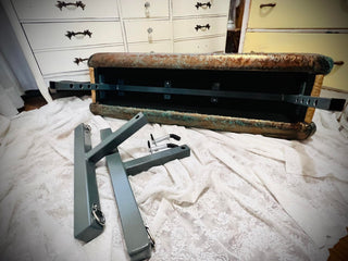 Deluxe Metal Spanking Bench, BDSM Restraint Sex Bench