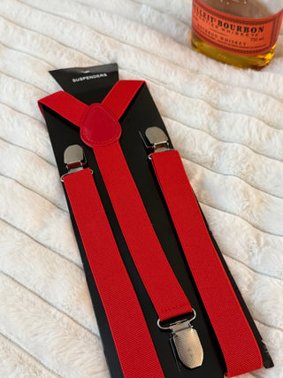Red suspenders