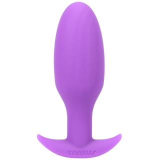 Tantus Silicone Ryder Butt Plug - Lilac Sensual Lace and Leather Tantus Silicone Ryder Butt Plug - Lilac Sensual Lace and Leather
