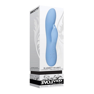 Evolved Novelties Rabbit Habbit Vibrator Sensual Lace and Leather Evolved Novelties Rabbit Habbit Vibrator Sensual Lace and Leather
